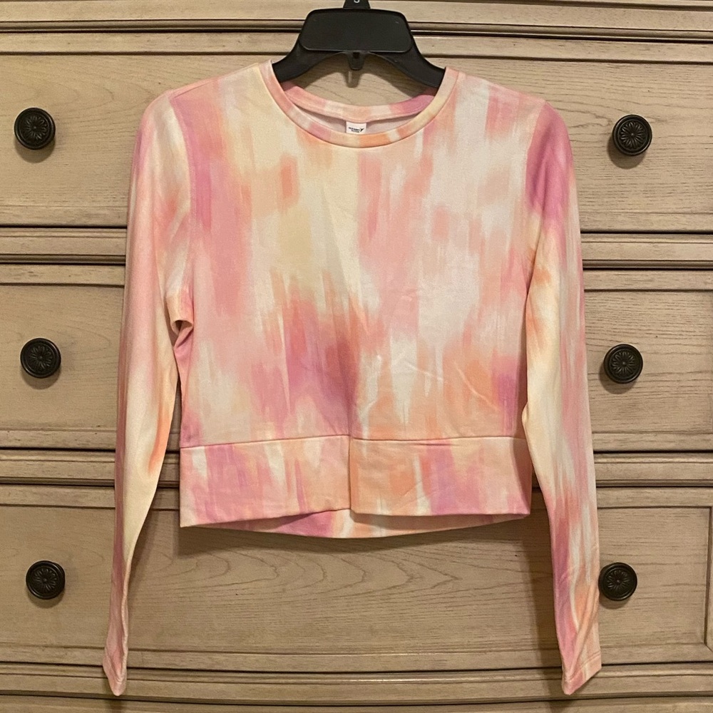 Old Navy Long Sleeve Active Wear Crop Top